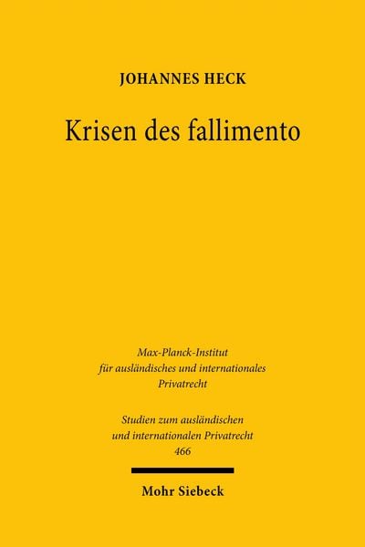 Produktbild: Krisen des fallimento