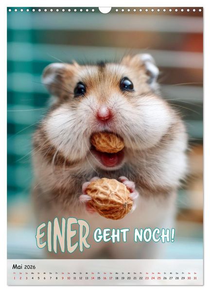 Produktbild: Tierisch erwischt (Wandkalender 2026 DIN A3 hoch), CALVENDO Monatskalender