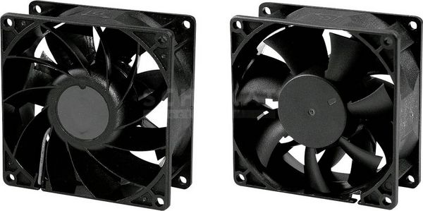 Produktbild: Sunon PMD2412PMB1A Axiall&uuml;fter 24 V/DC 322.73 m&sup3;/h (L x B x H) 120 x 120 x 38mm