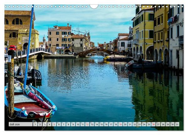Produktbild: Chioggia - Venedigs kleine Schwester (Wandkalender 2026 DIN A3 quer), CALVENDO Monatskalender