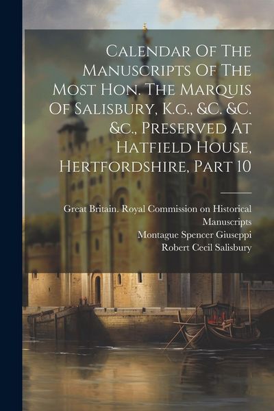 Produktbild: Calendar Of The Manuscripts Of The Most Hon. The Marquis Of Salisbury, K.g., &c. &c. &c., Preserved At Hatfield House, Hertfordshire, Part 10