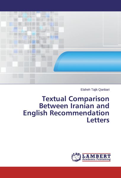 Produktbild: Textual Comparison Between Iranian and English Recommendation Letters