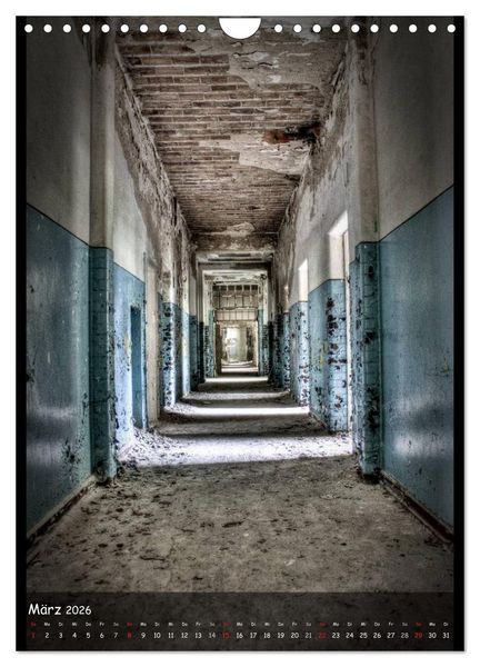 Produktbild: Lost Places II, Vergessene Orte (Wandkalender 2026 DIN A4 hoch), CALVENDO Monatskalender