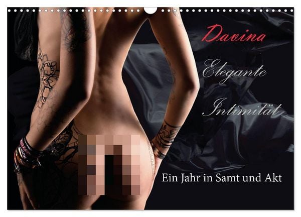 Elegante Intimität (Wandkalender 2026 DIN A3 quer), CALVENDO Monatskalender