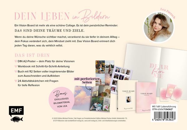 Produktbild: Vision Board: Dear Future Me &ndash; Bring your visions to life