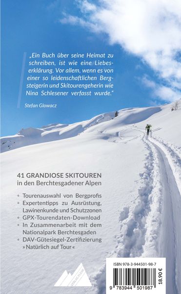 Produktbild: Die sch&ouml;nsten Skitouren in den Berchtesgadener Alpen