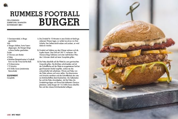 Produktbild: Das ultimative Football-Grillbuch