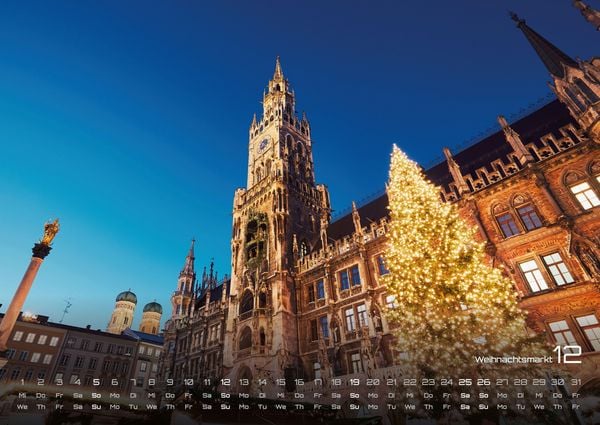 Produktbild: M&uuml;nchen - Zwischen Alpenblick und Altstadtflair - 2027 - Kalender DIN A2