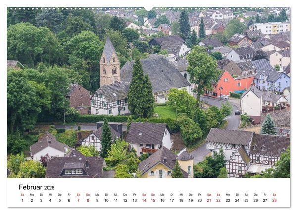 Produktbild: H&ouml;hepunkte des Siebengebirges (Wandkalender 2026 DIN A2 quer), CALVENDO Monatskalender