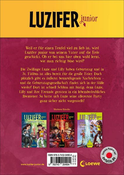 Produktbild: Luzifer junior (Band 8) - Ein Geschenk der H&ouml;lle