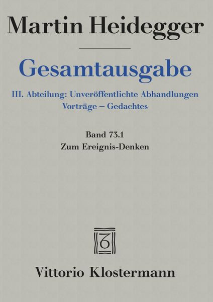 Produktbild: Zum Ereignis-Denken