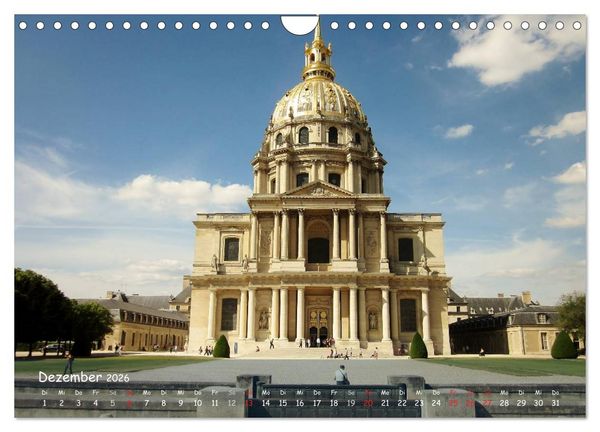 Produktbild: Paris (Wandkalender 2026 DIN A4 quer), CALVENDO Monatskalender