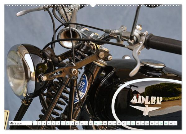 Produktbild: Adler MF 1 (hochwertiger Premium Wandkalender 2026 DIN A2 quer), Kunstdruck in Hochglanz