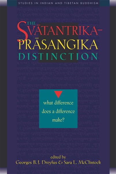 Produktbild: The Svatantrika-Prasangika Distinction