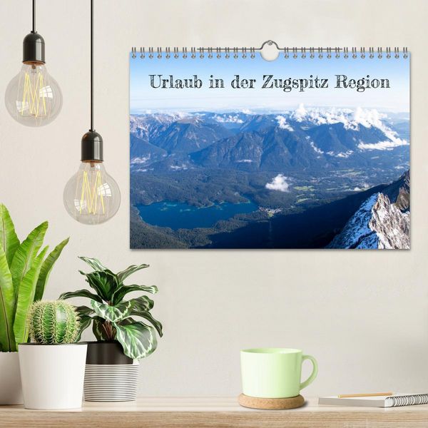 Produktbild: Urlaub in der Zugspitz Region (Wandkalender 2026 DIN A4 quer), CALVENDO Monatskalender