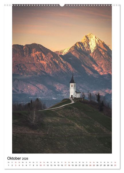 Produktbild: Alpenblicke - Ein Jahr in den Alpen (hochwertiger Premium Wandkalender 2026 DIN A2 hoch), Kunstdruck in Hochglanz
