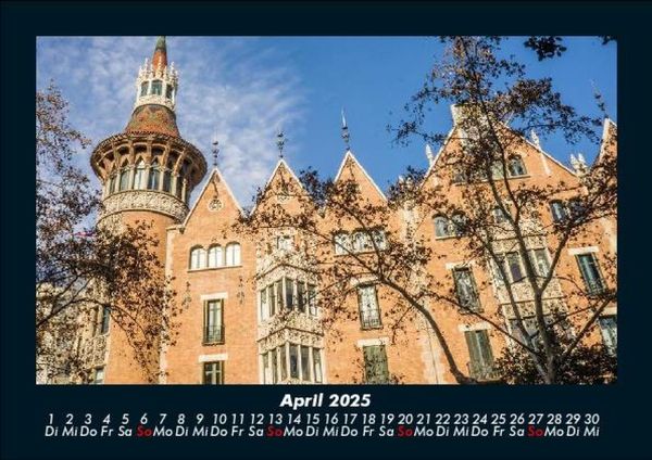 Produktbild: Barcelona 2025 Fotokalender DIN A5