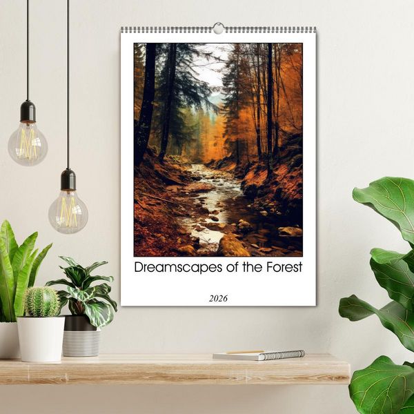 Produktbild: Dreamscapes of the Forest (Wall Calendar 2026 DIN A2 portrait), CALVENDO 12 Month Wall Calendar