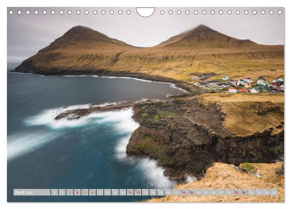 Produktbild: Traumlandschaft im Nordatlantik. F&auml;r&ouml;er Inseln (Wandkalender 2026 DIN A4 quer), CALVENDO Monatskalender