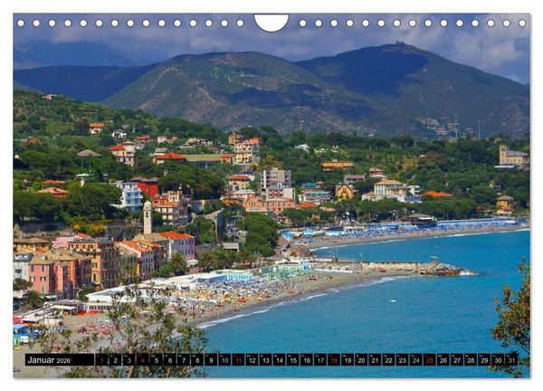 Produktbild: Riviera di Ponente (Wandkalender 2026 DIN A4 quer), CALVENDO Monatskalender