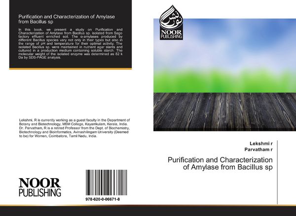 Produktbild: Purification and Characterization of Amylase from Bacillus sp