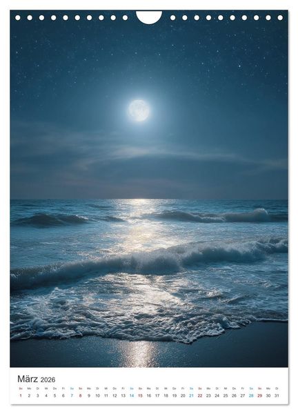Produktbild: Sehnsucht nach dem Meer (Wandkalender 2026 DIN A4 hoch), CALVENDO Monatskalender
