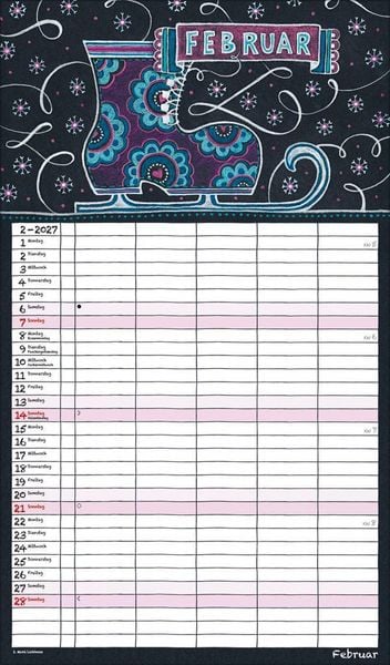 Produktbild: Lovely Chalk Timer 2027