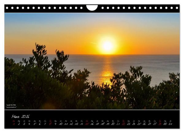 Produktbild: Sardinien Panoramakalender (Wandkalender 2026 DIN A4 quer), CALVENDO Monatskalender