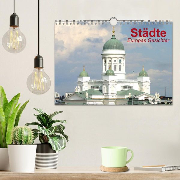 Produktbild: St&auml;dte &bull; Europas Gesichter (Wandkalender 2026 DIN A4 quer), CALVENDO Monatskalender