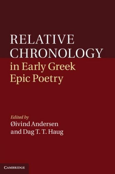 Produktbild: Relative Chronology in Early Greek Epic Poetry