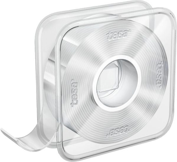 Produktbild: TESA&reg; Doppelseitiges Klebeband universal Nano Power auf Abroller, 30 mm x 3 m mit Abroller