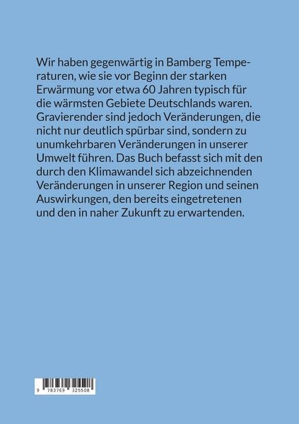 Produktbild: Bamberg im Klimawandel