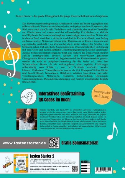 Produktbild: Tasten Starter Band 1 - der Allrounder f&uuml;r den Klavierunterricht und f&uuml;r Selbstlerner
