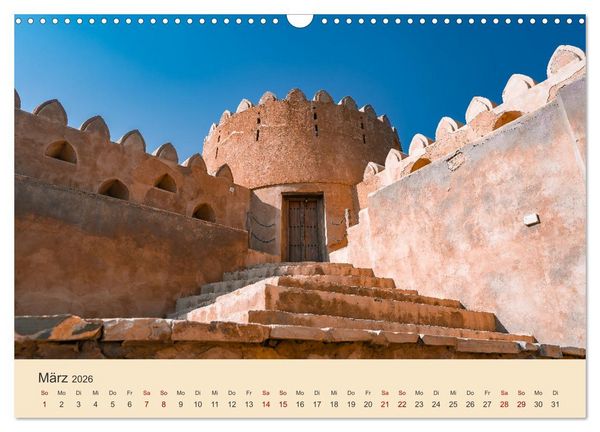 Produktbild: OMAN - Orientperle (Wandkalender 2026 DIN A3 quer), CALVENDO Monatskalender