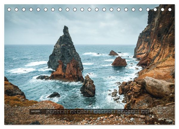 Produktbild: Madeira - Paradies im Atlantik (Tischkalender 2026 DIN A5 quer), CALVENDO Monatskalender