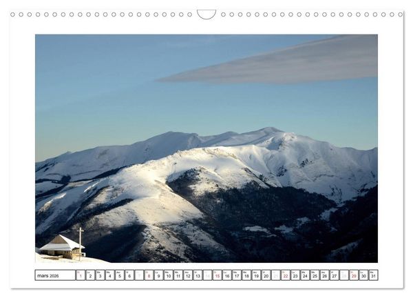 Produktbild: Pyr&eacute;n&eacute;ennes (Calendrier mural 2026 DIN A3 vertical), CALVENDO calendrier mensuel