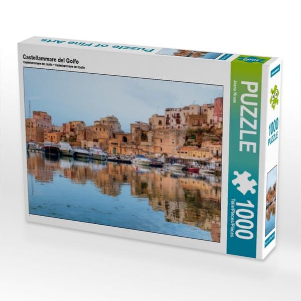 Produktbild: CALVENDO Puzzle Castellammare del Golfo 1000 Teile Puzzle quer | 1000 Teile Lege-Gr&ouml;&szlig;e 64 &times; 48 cm Foto-Puzzle f&uuml;r gl&uuml;ckliche Stunden