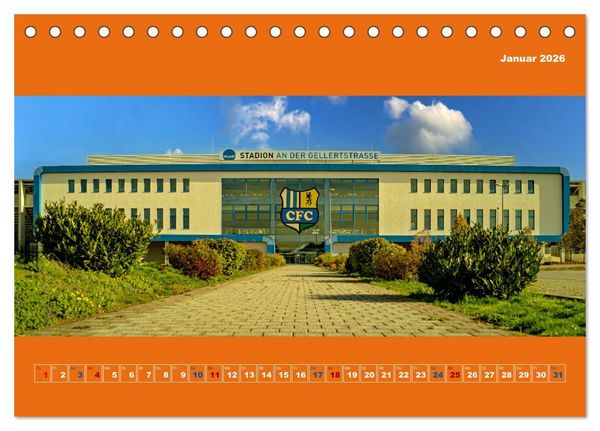 Produktbild: Chemnitz Ansichten (Tischkalender 2026 DIN A5 quer), CALVENDO Monatskalender