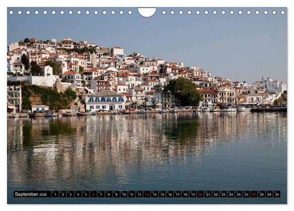 Produktbild: Skiathos + Skopelos (Wandkalender 2026 DIN A4 quer), CALVENDO Monatskalender