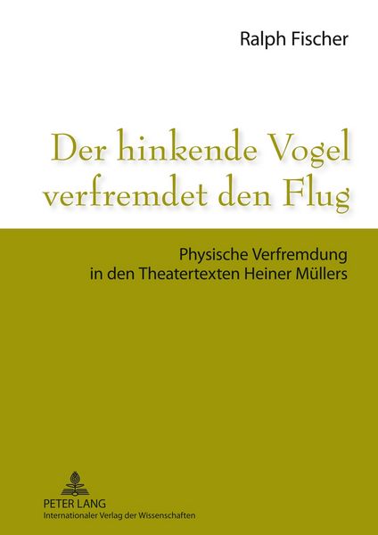 Produktbild: Der hinkende Vogel verfremdet den Flug
