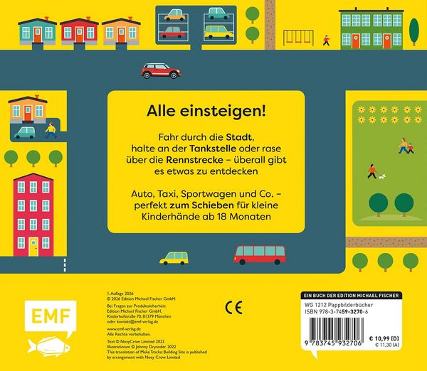 Produktbild: Tut, Tut! &ndash; Mein Schiebebuch: Lass uns Auto fahren!