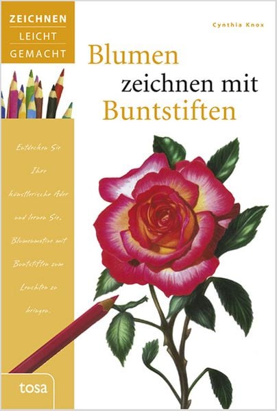 Produktbild: Blumen zeichnen mit Buntstiften