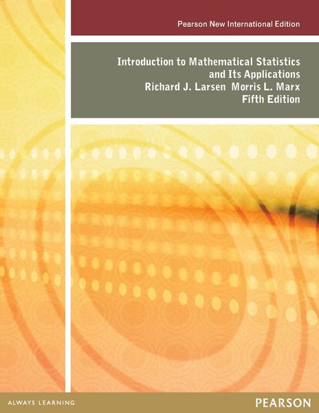 Produktbild: Introduction to Mathematical Statistics and Its Applications