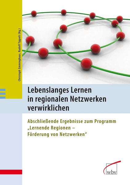 Produktbild: Lebenslanges Lernen in regionalen Netzwerken verwirklichen