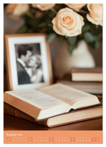 Produktbild: Literature is Magic (Desk Calendar 2026 DIN A5 portrait), CALVENDO 12 Month DeskCalendar