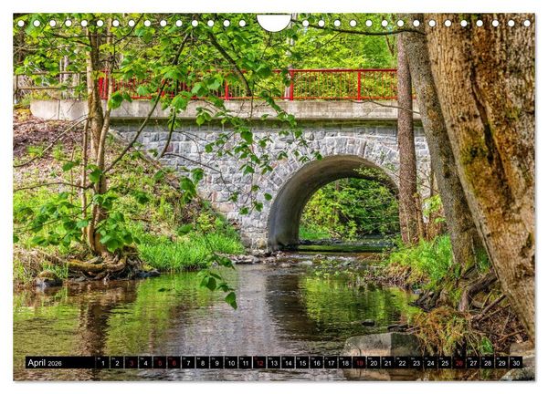Produktbild: Br&uuml;cken des Landkreises Sonneberg (Wandkalender 2026 DIN A4 quer), CALVENDO Monatskalender