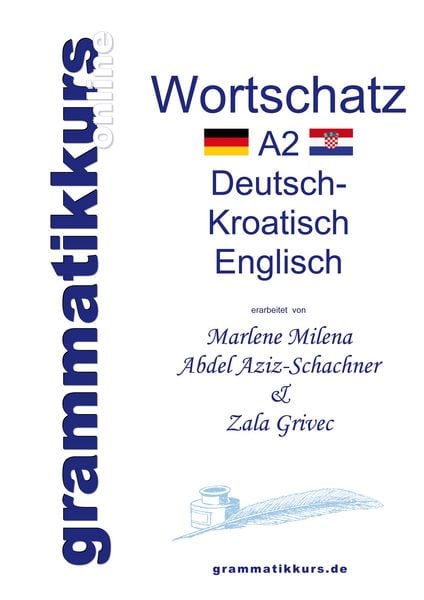 Produktbild: W&ouml;rterbuch A2 Deutsch - Kroatisch - Bosnisch - Serbisch - Englisch