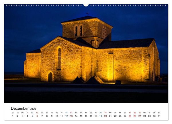 Produktbild: Vend&eacute;e - Bilder von der C&ocirc;te de Lumi&egrave;re (Wandkalender 2026 DIN A2 quer), CALVENDO Monatskalender