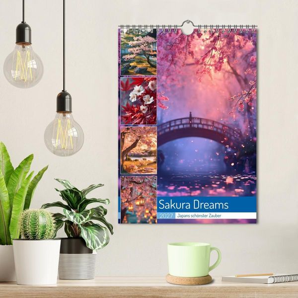 Produktbild: Sakura Dreams (Wandkalender 2027 DIN A4 hoch), CALVENDO Monatskalender