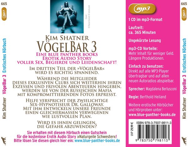 Produktbild: VögelBar 3 | Erotik Audio Story | Erotisches Hörbuch MP3CD